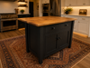 Amish-J83SP-CT63 Amish Island 3 piece set