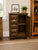 Amish-Made Pine Sewing Cabinet