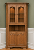 Lancaster Legacy Country Corner Hutch in Oak