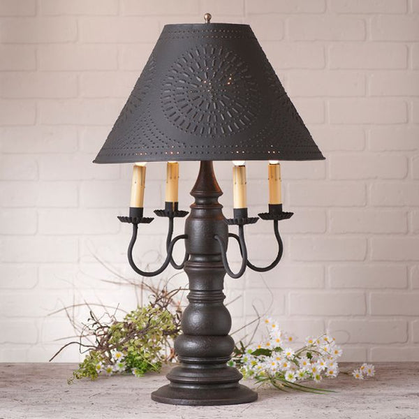 Bradford Lamp in Black with Shade