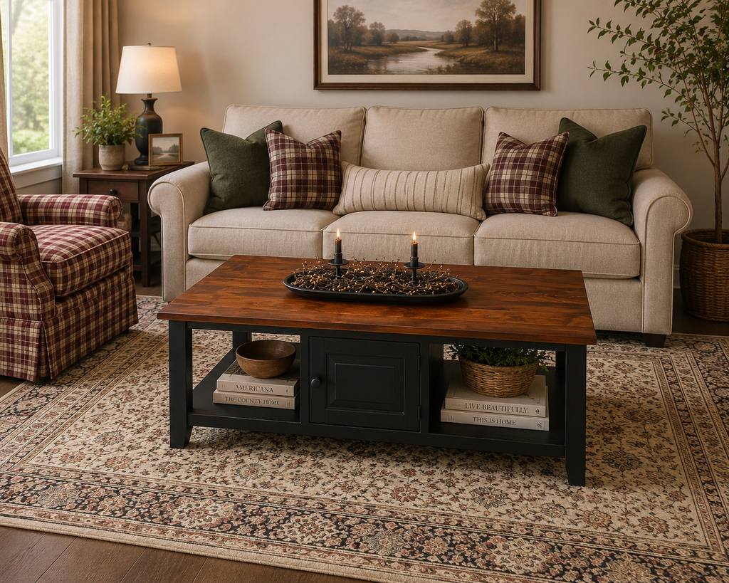 J225 Coffee Table with 2 Doors
