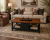 J225 Coffee Table with 2 Doors