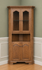 Lancaster Legacy Country Corner Hutch in Oak