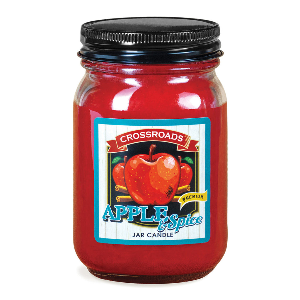 Apple & Spice Pint Jar 12 oz. Candle