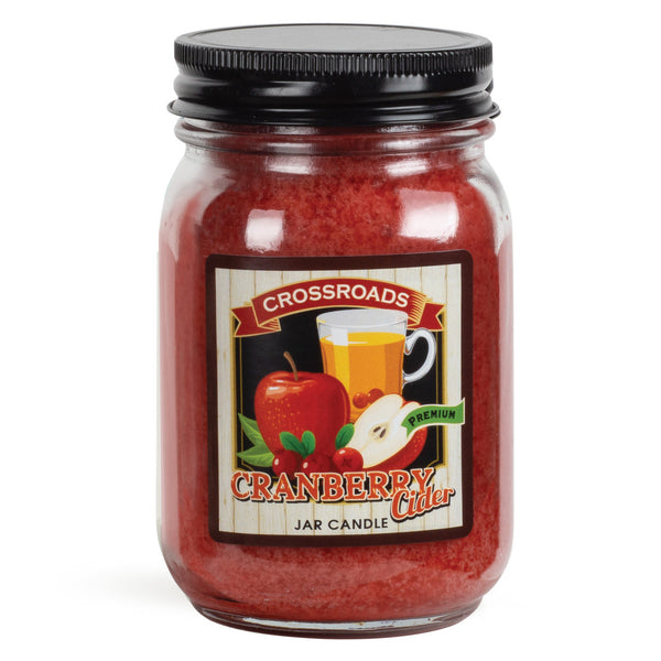 Cranberry Cider Pint Jar 12 oz. Candle