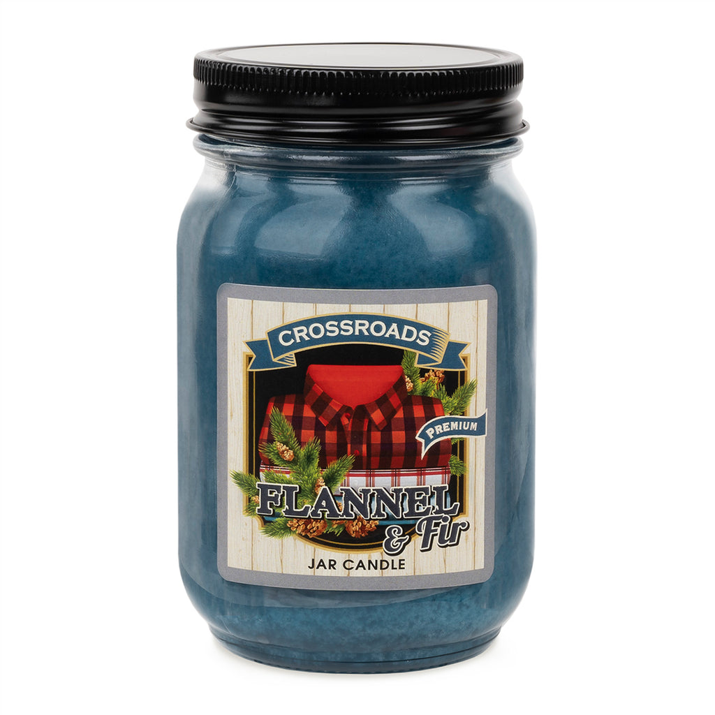 Flannel & Fir Pint Jar 12 oz. Candle