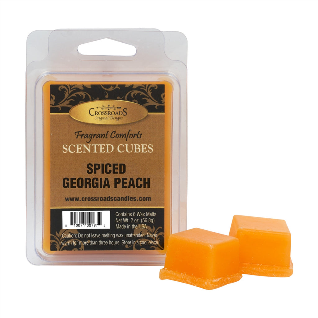 Spiced Georgia Peach Scented Cubes