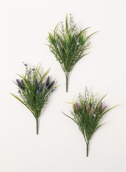 Lavender/Grass Bush