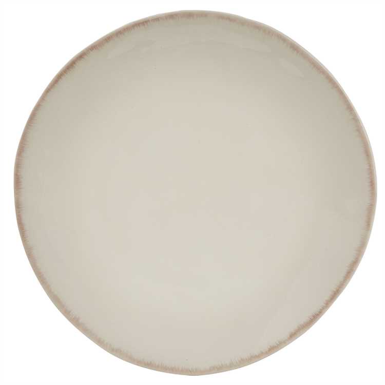 Villager Dinner Plate - Cream