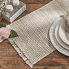 Basketweave Table Runner - Meadow