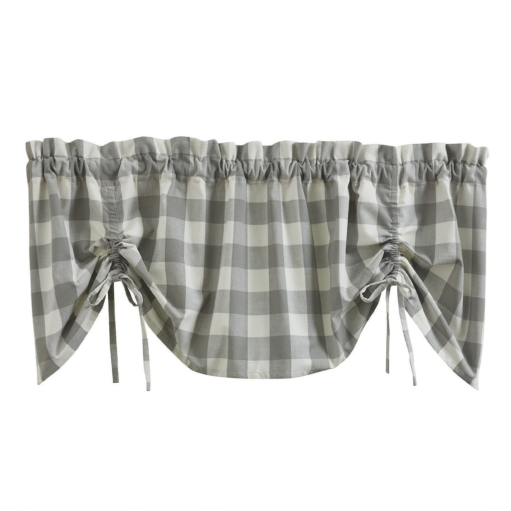 Wicklow Lined Farmhouse Valance - Dove