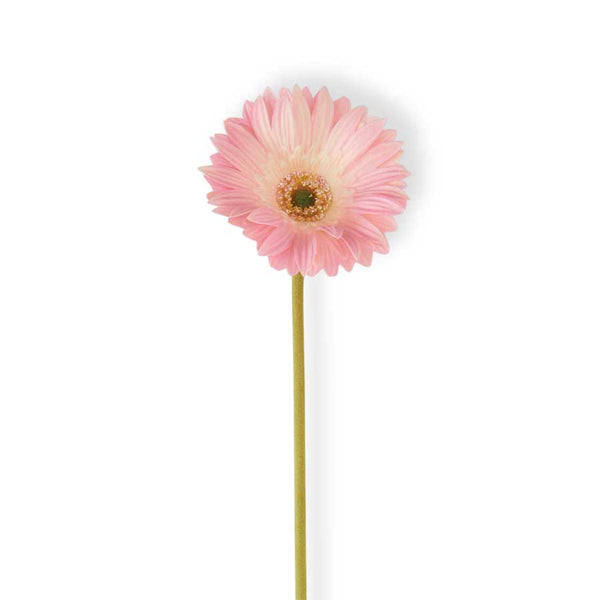 Pink Real Touch Gerbera Daisy Stem