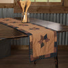 Patriotic Patch Quilted Table Runner