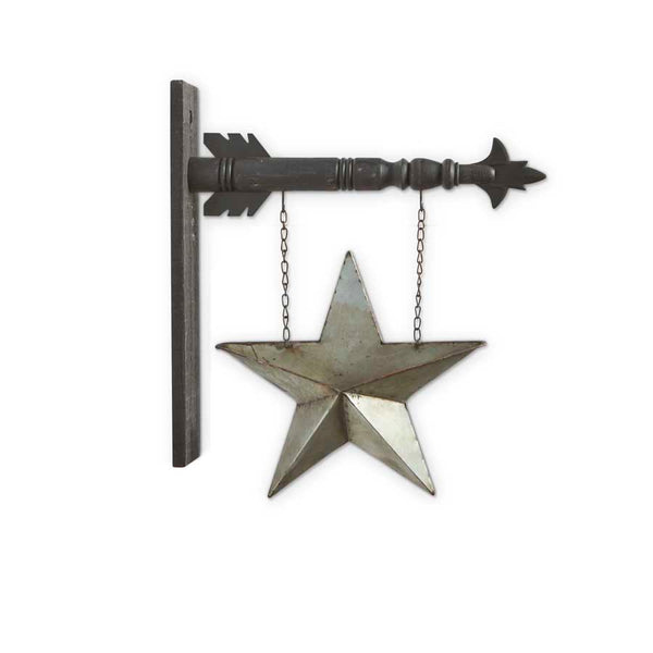 Two-Sided Tin Pocket Star Arrow Replacement