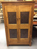 Pie Safe - 55" Tall with Copper Wheat Tin Panels