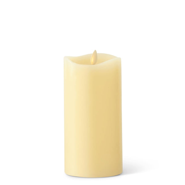 Luminara Candle - 3.5" x 7.5" Ivory Wax Indoor Pillar