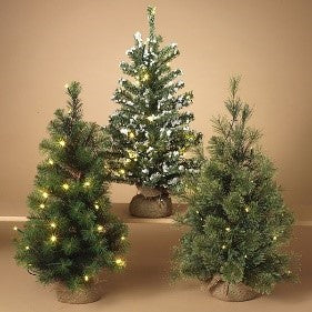 24"H Battery Operated Lighted Tree