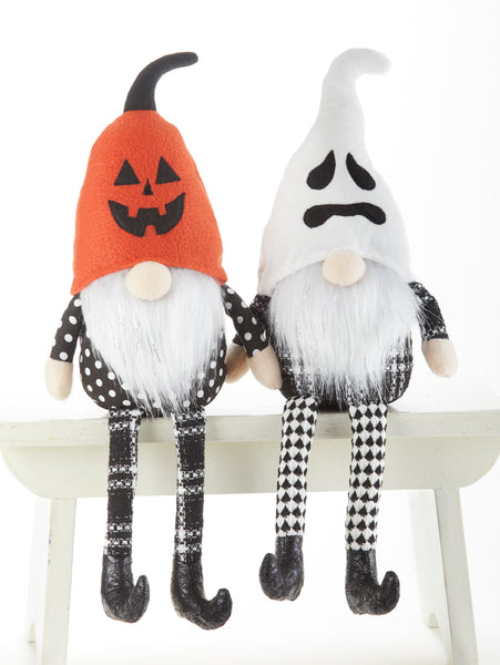 Dangle Leg Halloween Hat Gnome