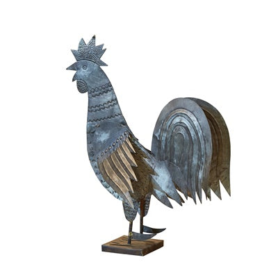 Galvanized Rooster