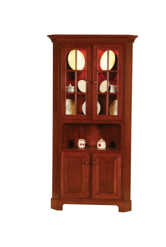 Lancaster Legacy-Shaker Corner Hutch-(230S Series)