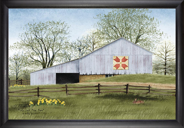 Tulip Quilt Block Barn