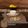 Tea Cabin Quilted Placemats - Set of 6