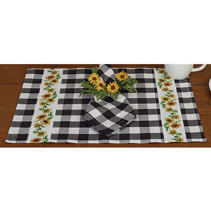 Sunflower Check Placemat