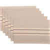 Sawyer Mill Placemats - Charcoal Stripe - Set of 6