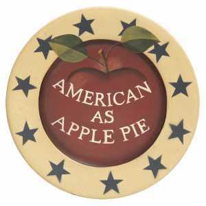 American As Apple Pie Plate