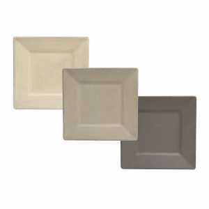 Square Plates - 8in - 3 Asst