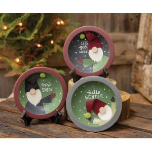 Winter Gnome Dish Cup, 3 Asst.