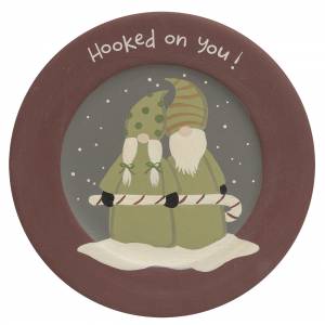 Hooked on You Gnome Plate