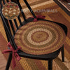 Tea Cabin Jute Chair Pads - Set of 6