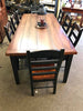 Table-8' with Rough Sawn Top