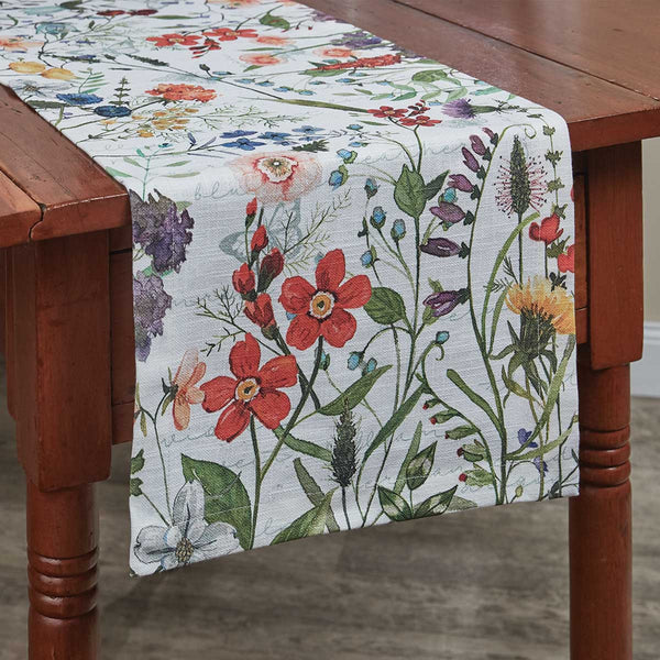 Wildflower Sketchbook Table Runners