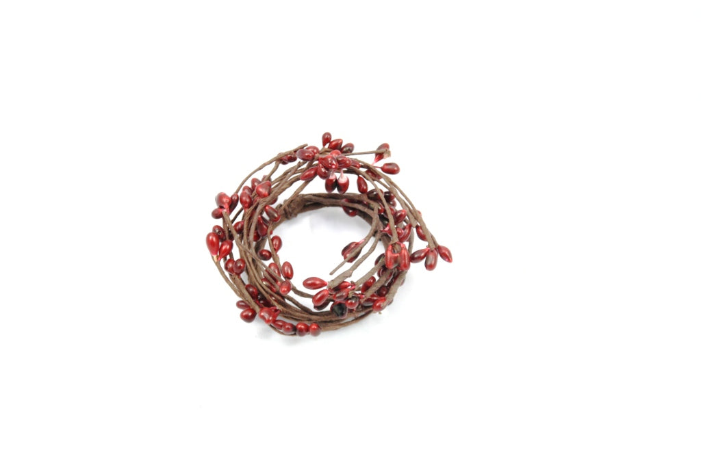 1.5" Candle Ring Red