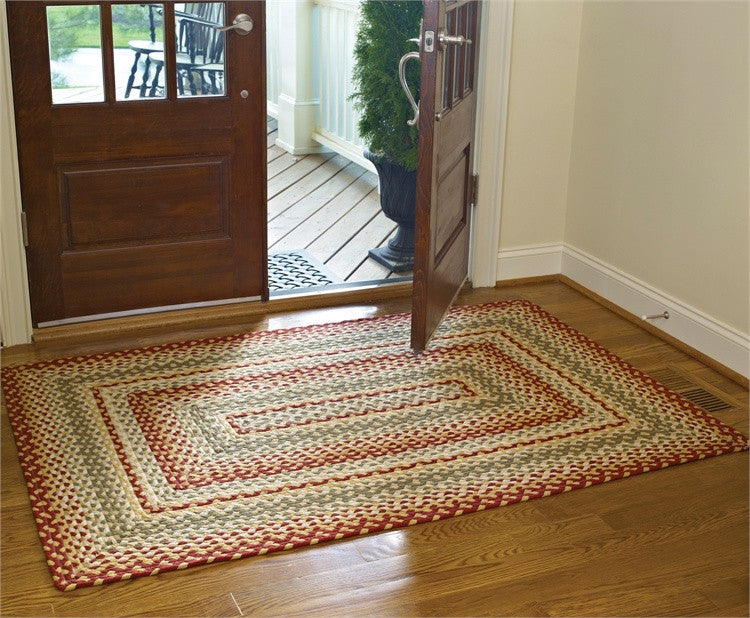 Mill Village 48" x 72" Rectangle Braided Rug