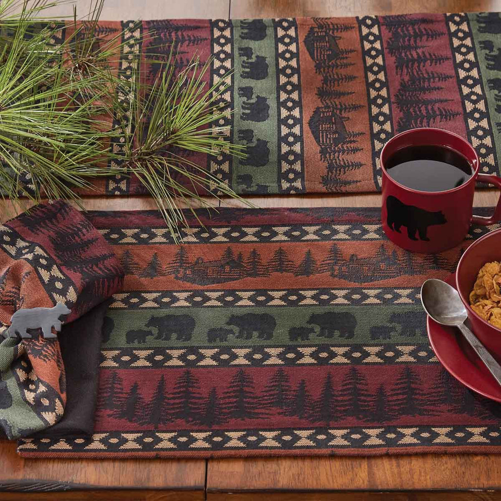 Mountain Bear Placemats - Set of 4