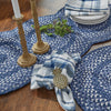 Bluestone Braided Table Runner