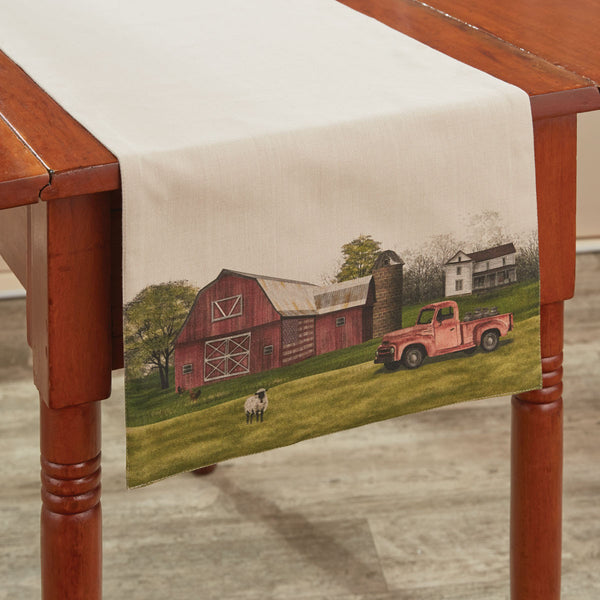 Life on the Farm Table Runner - 42"L