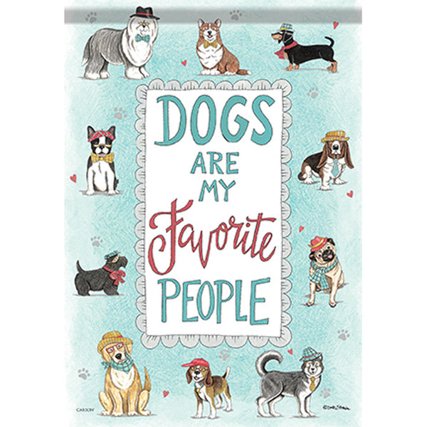 "Favorite Dogs" Dura Soft™ Flag