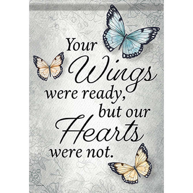 "Your Wings" Dura Soft™ Garden Flag