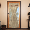 Abilene Star Door Panel with Attached Valance