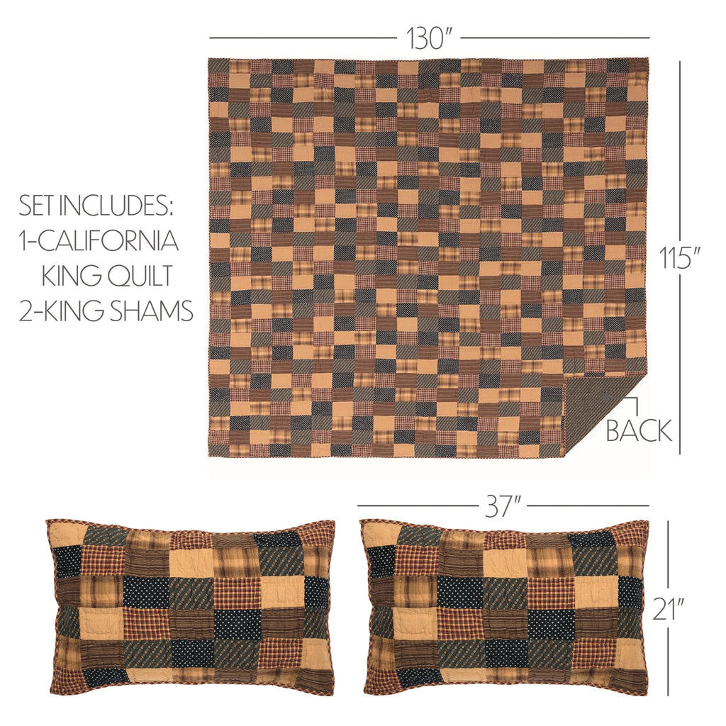 Patriotic Patch Quilt Set