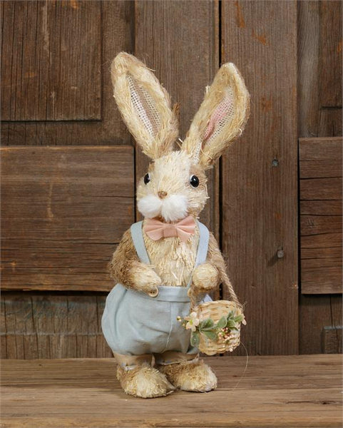 Boy Bunny - Basket On Arm