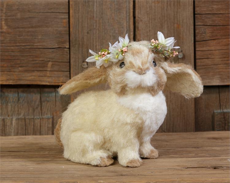 Bunny - Wreath On Head