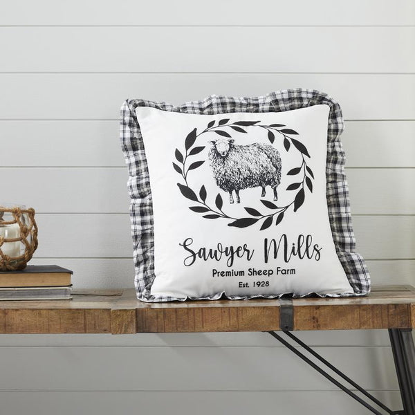 Sawyer Mill Black Sheep Pillow