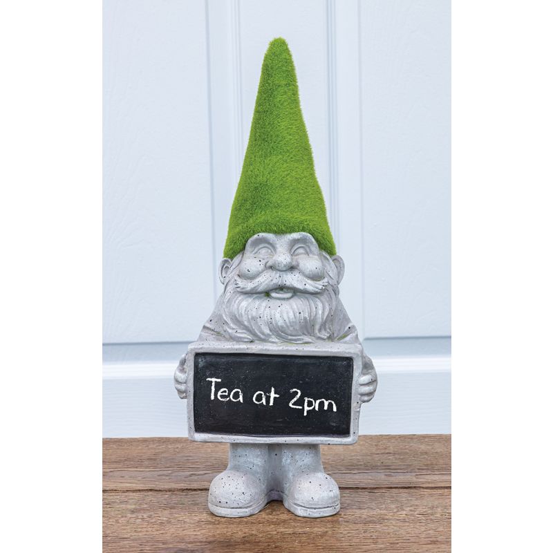Grass Hat Gnome Greeter