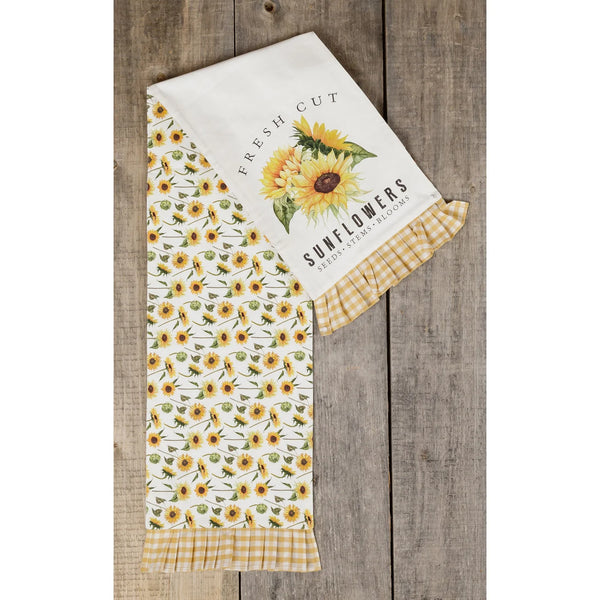 Reversible Table Runner - Fresh Cut Sunflowers