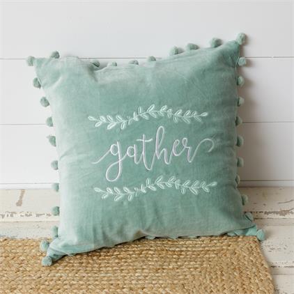 Velvet Pillow-Gather